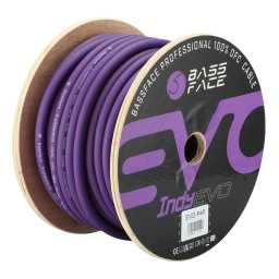 EVO-P4P 30m Roll 100% OFC 4AWG 21mm Purple Power Cable 1862 Strand